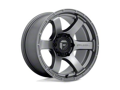 Fuel Wheels Rush Matte Gunmetal 6-Lug Wheel; 20x9; 1mm Offset (10-24 4Runner)