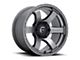 Fuel Wheels Rush Textured Anthracite 6-Lug Wheel; 17x9; -12mm Offset (10-24 4Runner)