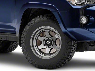 Fuel Wheels Shok Matte Gunmetal 6-Lug Wheel; 17x9; 20mm Offset (10-24 4Runner)