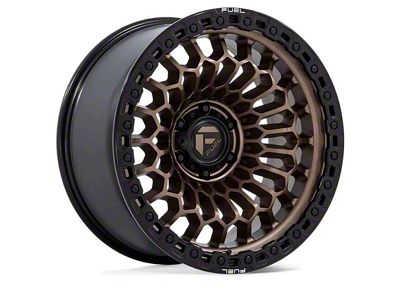 Fuel Wheels Sinister Matte Bronze with Matte Black Lip 6-Lug Wheel; 20x10; -18mm Offset (10-24 4Runner)