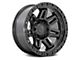 Fuel Wheels Syndicate Blackout 6-Lug Wheel; 17x9; -12mm Offset (10-24 4Runner)