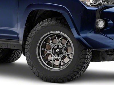 Fuel Wheels Tech Matte Anthracite 6-Lug Wheel; 17x9; 20mm Offset (10-24 4Runner)