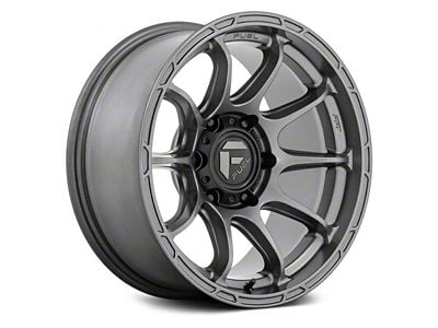 Fuel Wheels Variant Matte Gunmetal 6-Lug Wheel; 17x9; 1mm Offset (10-24 4Runner)