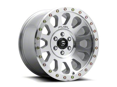 Fuel Wheels Vector Diamond Cut Machined 6-Lug Wheel; 17x8.5; 7mm Offset (10-24 4Runner)