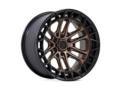 Fuel Wheels Celsius Matte Bronze with Matte Black Lip 6-Lug Wheel; 17x9; -12mm Offset (16-23 Tacoma)