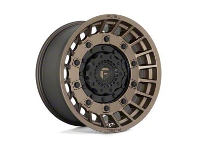 Fuel Wheels Militia Matte Bronze and Black 6-Lug Wheel; 20x9; 1mm Offset (16-23 Tacoma)