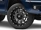 Fuel Wheels Vandal Gloss Black Milled 6-Lug Wheel; 20x9; 1mm Offset (05-15 Tacoma)