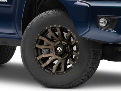 Fuel Wheels Blitz Matte Black with Dark Tint 6-Lug Wheel; 17x9; -12mm Offset (05-15 Tacoma)