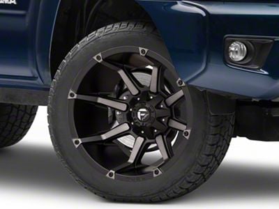 Fuel Wheels Coupler Matte Black Machined 6-Lug Wheel; 20x9; 1mm Offset (05-15 Tacoma)