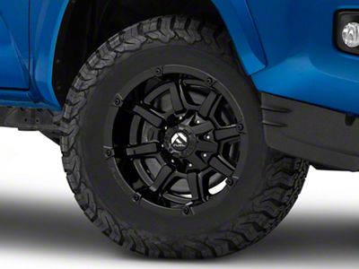 Fuel Wheels Coupler Gloss Black 6-Lug Wheel; 17x9; -12mm Offset (16-23 Tacoma)