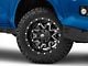 Fuel Wheels Lethal Matte Black Milled 6-Lug Wheel; 18x9; -12mm Offset (16-23 Tacoma)