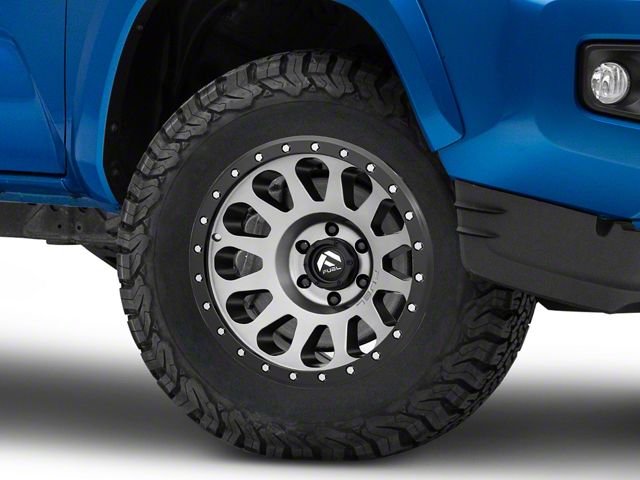 Fuel Wheels Vector Gun Metal 6-Lug Wheel; 17x9; -12mm Offset (16-23 Tacoma)