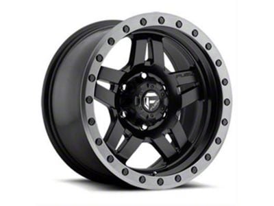 Fuel Wheels Anza Matte Black with Gunmetal Ring 6-Lug Wheel; 18x9; 19mm Offset (24-25 Tacoma)