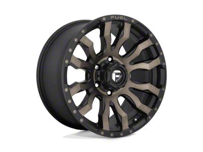 Fuel Wheels Blitz Matte Black Double Dark Tint 6-Lug Wheel; 22x12; -44mm Offset (2024 Tacoma)