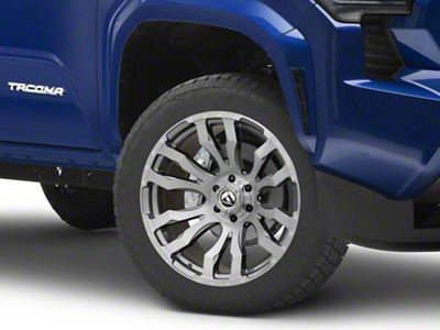 Fuel Wheels Blitz Platinum Brushed Gunmetal 6-Lug Wheel; 20x10; -18mm Offset (2024 Tacoma)