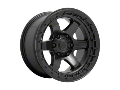 Fuel Wheels Block Matte Black 6-Lug Wheel; 18x9; 20mm Offset (2024 Tacoma)