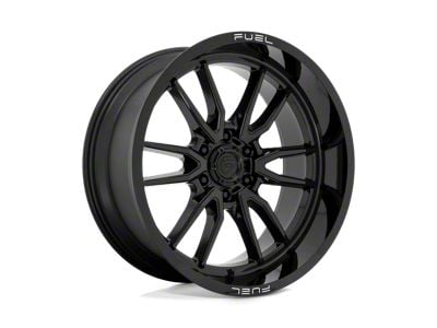 Fuel Wheels Clash Gloss Black 6-Lug Wheel; 22x10; -18mm Offset (2024 Tacoma)