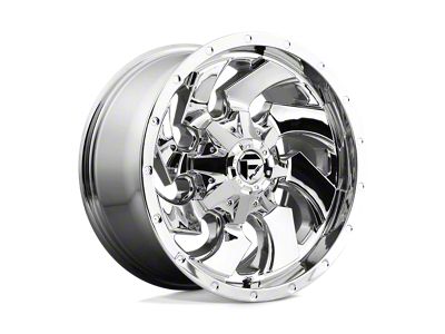 Fuel Wheels Cleaver Chrome 6-Lug Wheel; 22x12; -44mm Offset (2024 Tacoma)