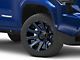 Fuel Wheels Contra Gloss Black with Blue Tinted Clear 6-Lug Wheel; 20x10; -19mm Offset (2024 Tacoma)