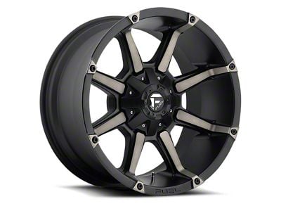 Fuel Wheels Coupler Matte Black Double Dark Tint 6-Lug Wheel; 18x9; 19mm Offset (2024 Tacoma)