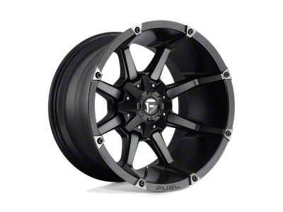 Fuel Wheels Coupler Matte Black Double Dark Tint 6-Lug Wheel; 20x10; -18mm Offset (2024 Tacoma)