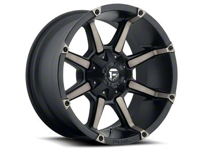 Fuel Wheels Coupler Matte Black with Double Dark Tint 6-Lug Wheel; 20x9; 20mm Offset (2024 Tacoma)