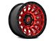 Fuel Wheels Cycle Candy Red 6-Lug Wheel; 17x8.5; 25mm Offset (2024 Tacoma)