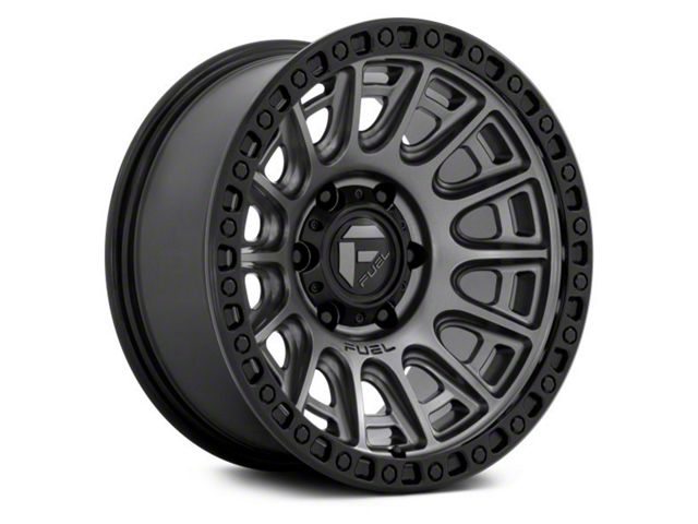 Fuel Wheels Cycle Matte Gunmetal 6-Lug Wheel; 17x9; 1mm Offset (2024 Tacoma)