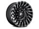 Fuel Wheels Cyclone Matte Machined Double Dark Tint 6-Lug Wheel; 18x9; -12mm Offset (2024 Tacoma)