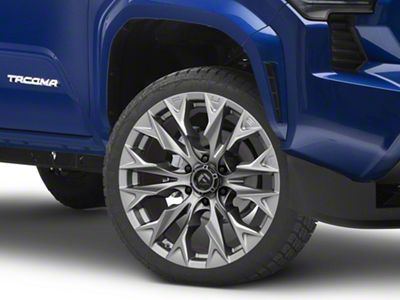 Fuel Wheels Flame Platinum 6-Lug Wheel; 22x12; -44mm Offset (2024 Tacoma)