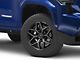 Fuel Wheels Flux Gloss Black Brushed with Gray Tint 6-Lug Wheel; 18x9; 20mm Offset (2024 Tacoma)