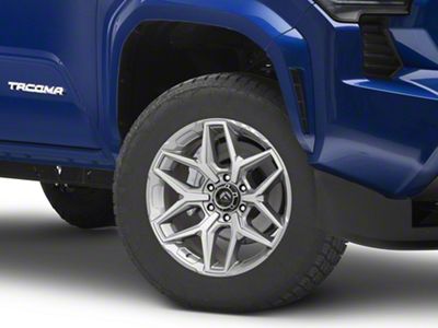 Fuel Wheels Flux Platinum 6-Lug Wheel; 18x9; 20mm Offset (2024 Tacoma)