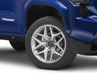 Fuel Wheels Flux Platinum 6-Lug Wheel; 20x9; 1mm Offset (2024 Tacoma)