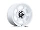 Fuel Wheels Hype Gloss White 6-Lug Wheel; 17x8.5; -10mm Offset (2024 Tacoma)