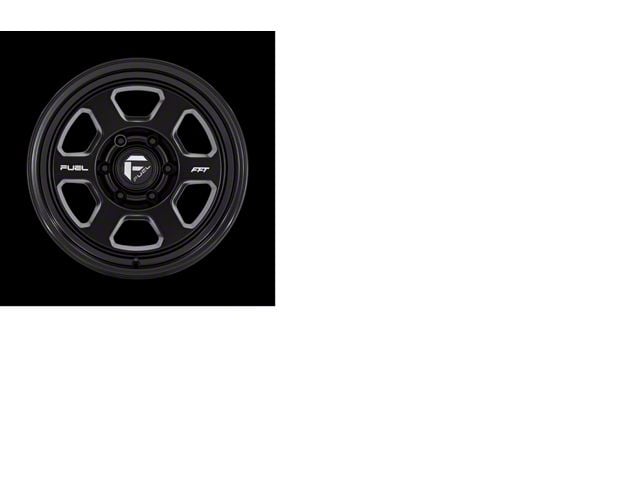 Fuel Wheels Hype Matte Black 6-Lug Wheel; 17x8.5; -10mm Offset (2024 Tacoma)