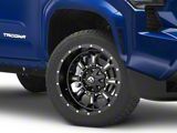 Fuel Wheels Krank Matte Black Milled 6-Lug Wheel; 20x10; -24mm Offset (2024 Tacoma)