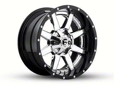 Fuel Wheels Maverick Chrome 6-Lug Wheel; 24x12; -44mm Offset (2024 Tacoma)