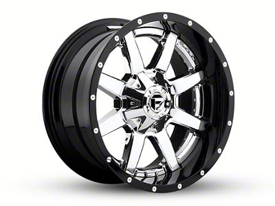 Fuel Wheels Maverick Chrome 6-Lug Wheel; 24x14; -75mm Offset (2024 Tacoma)