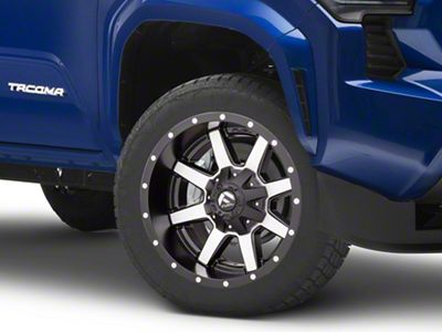 Fuel Wheels Maverick Matte Black Machined 6-Lug Wheel; 20x10; -24mm Offset (2024 Tacoma)