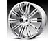 Fuel Wheels Piston Blackout 6-Lug Wheel; 22x9.5; 20mm Offset (2024 Tacoma)