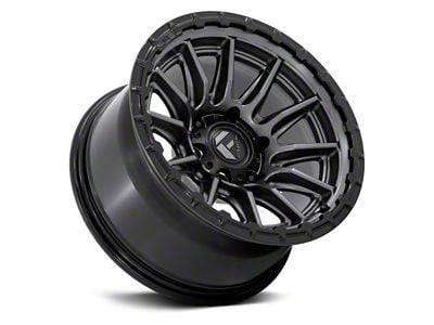 Fuel Wheels Piston Matte Gunmetal with Gloss Black Lip 6-Lug Wheel; 20x9; 1mm Offset (2024 Tacoma)