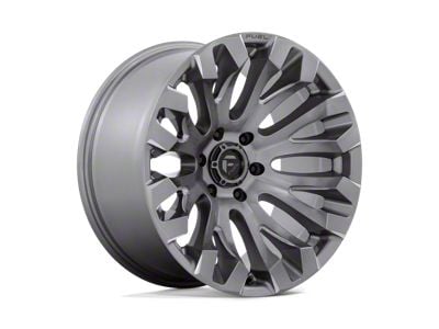 Fuel Wheels Quake Platinum 6-Lug Wheel; 20x10; -18mm Offset (2024 Tacoma)