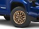 Fuel Wheels Rebar Platinum Bronze Milled 6-Lug Wheel; 17x9; -12mm Offset (2024 Tacoma)