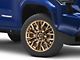 Fuel Wheels Rebar Platinum Bronze Milled 6-Lug Wheel; 20x9; 1mm Offset (2024 Tacoma)