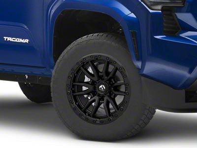 Fuel Wheels Rebel Matte Black 6-Lug Wheel; 18x9; 20mm Offset (2024 Tacoma)