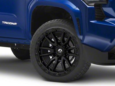 Fuel Wheels Rebel Matte Black 6-Lug Wheel; 22x10; -13mm Offset (2024 Tacoma)