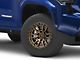 Fuel Wheels Rebel Matte Bronze with Black Bead Ring 6-Lug Wheel; 17x9; -12mm Offset (2024 Tacoma)