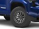 Fuel Wheels Rebel Matte Gunmetal with Black Bead Ring 6-Lug Wheel; 17x9; 1mm Offset (2024 Tacoma)