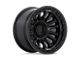 Fuel Wheels Rincon Beadlock Blackout 6-Lug Wheel; 17x9; -38mm Offset (2024 Tacoma)