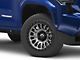 Fuel Wheels Rincon Matte Gunmetal with Matte Black Lip 6-Lug Wheel; 20x10; -18mm Offset (2024 Tacoma)